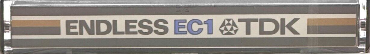 Compact Cassette TDK EC Endless 1 "EC1" Endless Cassette 1974 Worldwide