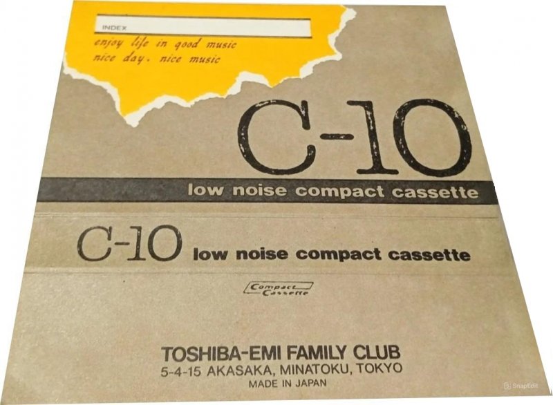 Compact Cassette:  Toshiba -  10