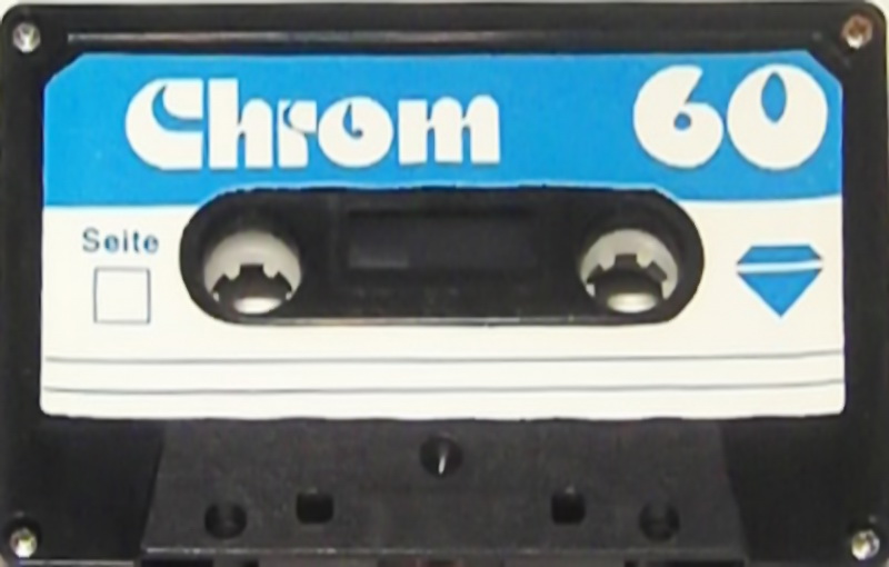 Compact Cassette Roticet 60 Type II Chrome 1982 Germany