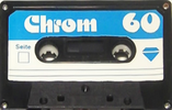 Compact Cassette Roticet 60 Type II Chrome 1982 Germany