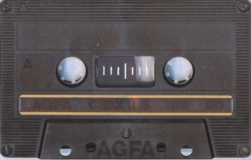 Compact Cassette: AGFA  - C-DX II S 90