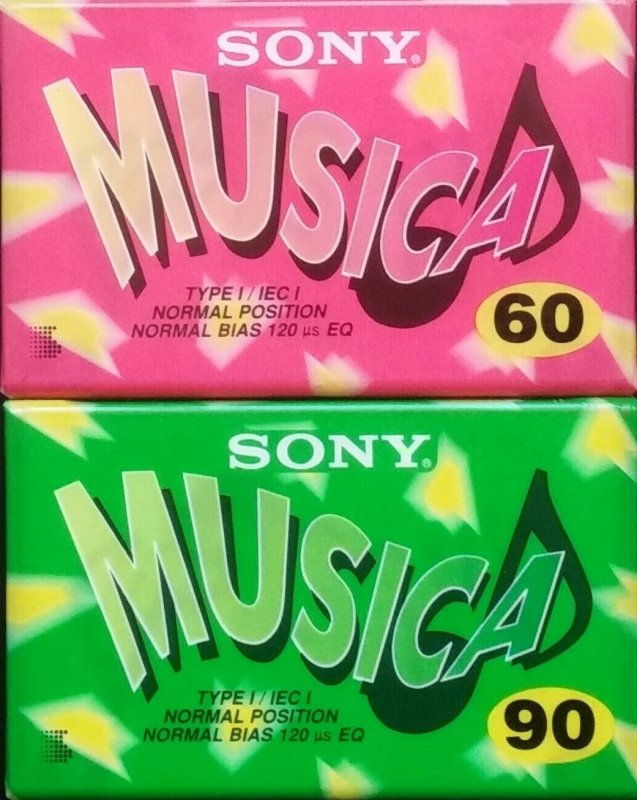 Compact Cassette: Sony  - Musica 90