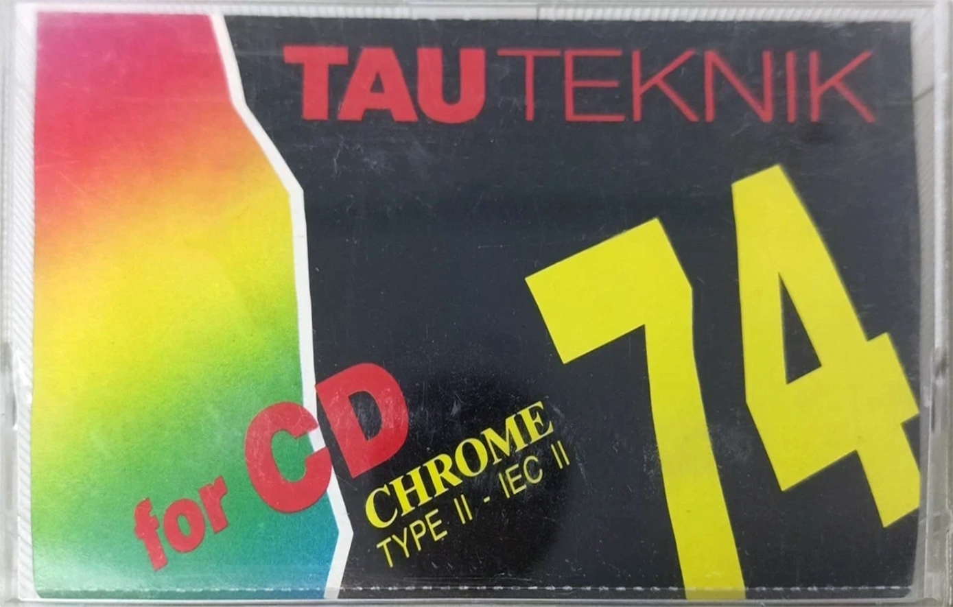 Compact Cassette TAU Teknik 74 Type II Chrome Unknown Country