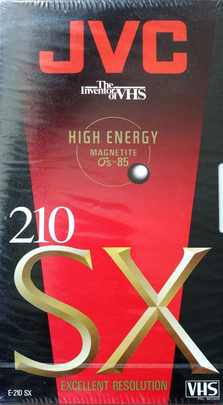 VHS, Video Home System JVC SX 210 "E-210 SX A" Type I Normal 1995 Europe