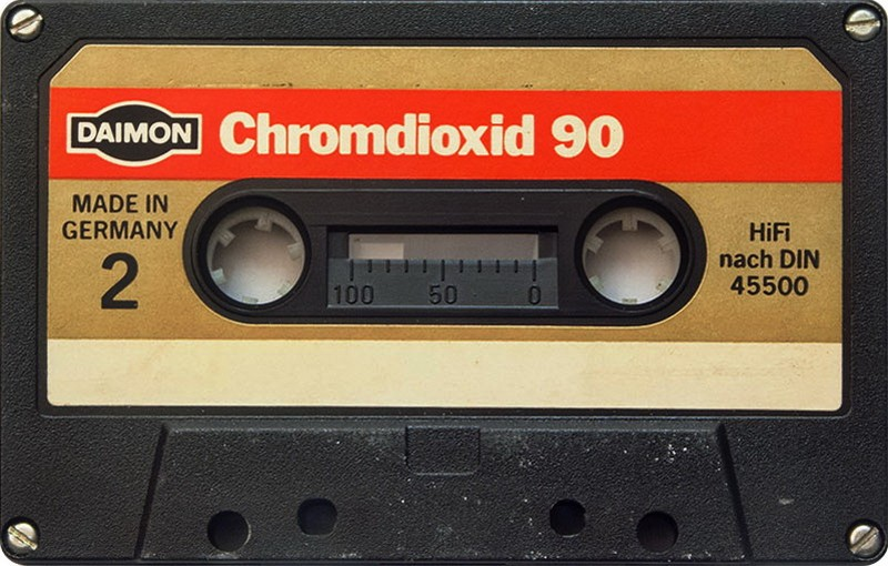 Compact Cassette Daimon 90 Type II Chrome 1977 Germany