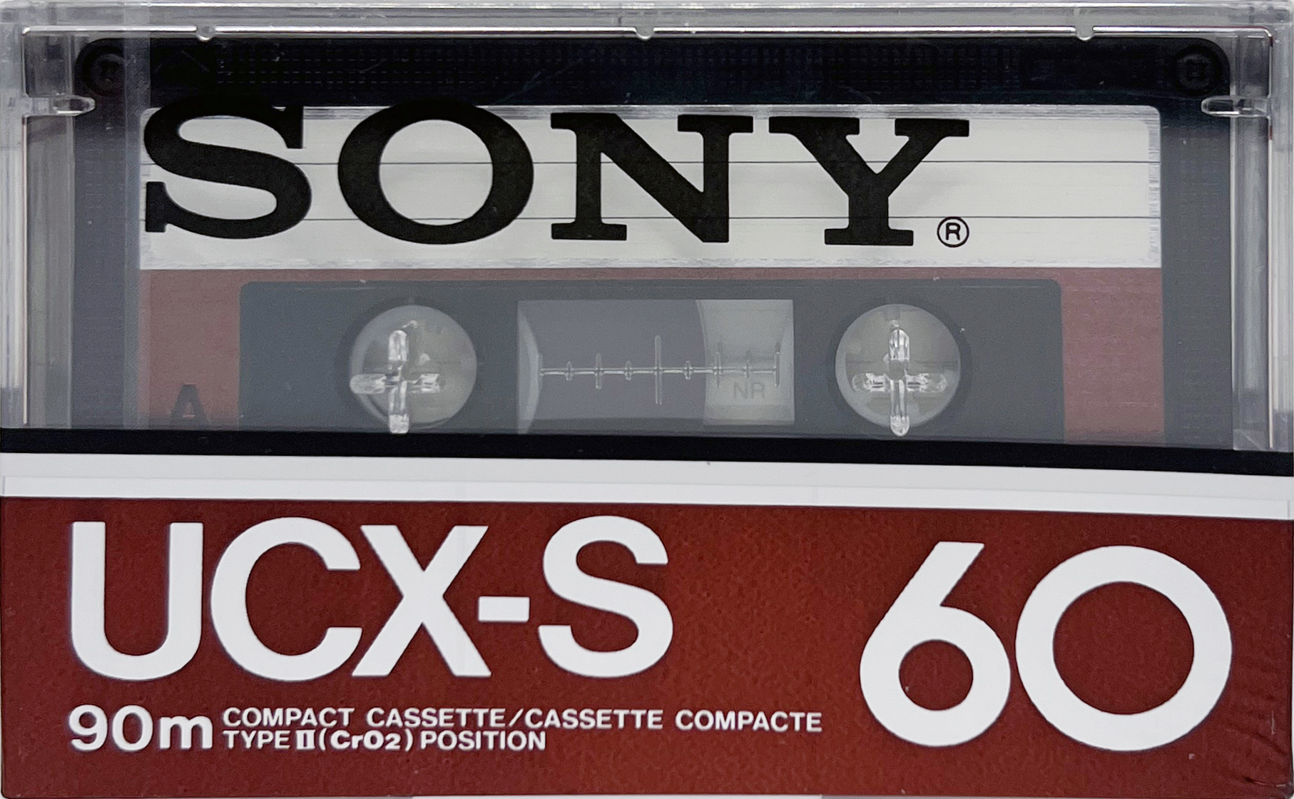 Compact Cassette Sony UCX-S 60 Type II Chrome 1982 Canada