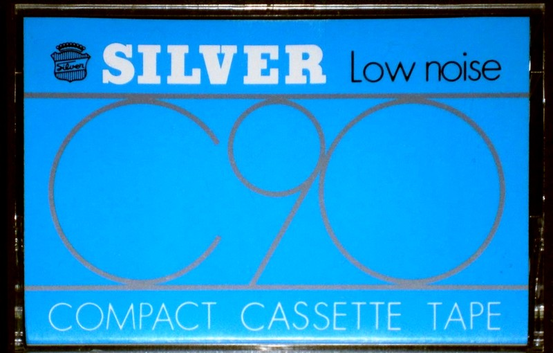 Compact Cassette:  Silver -  90