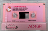 Compact Cassette Hitachi Cute Collection 46 "AC46PI" Type I Normal 1983 Japan