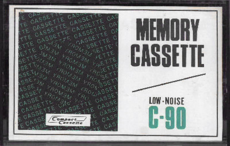 Compact Cassette Memory 60 Type I Normal 1979 Japan