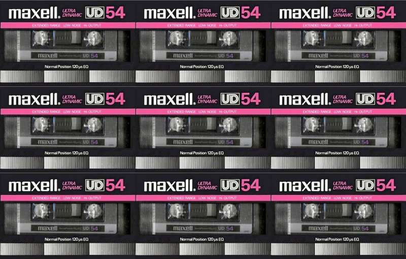 Compact Cassette: Maxell / Hitachi Maxell - UD 54