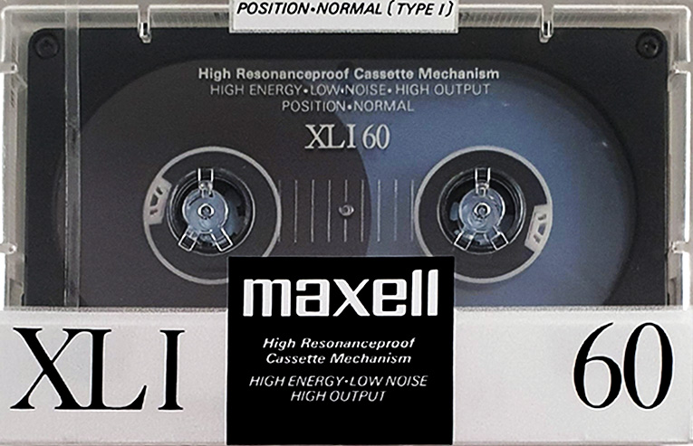 Compact Cassette: Maxell / Hitachi Maxell - XLI 60