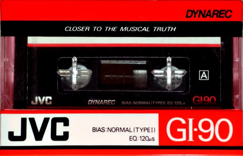 Compact Cassette:  JVC - GI 90