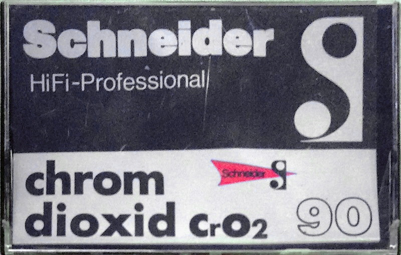 Compact Cassette: Unknown Schneider -  90