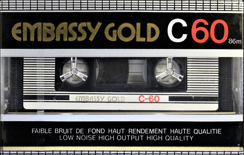Compact Cassette Embassy Gold 60 Type I Normal 1988 Canada