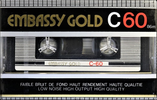 Compact Cassette Embassy Gold 60 Type I Normal 1988 Canada