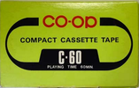 Compact Cassette CO-OP 60 Type I Normal 1972 Japan