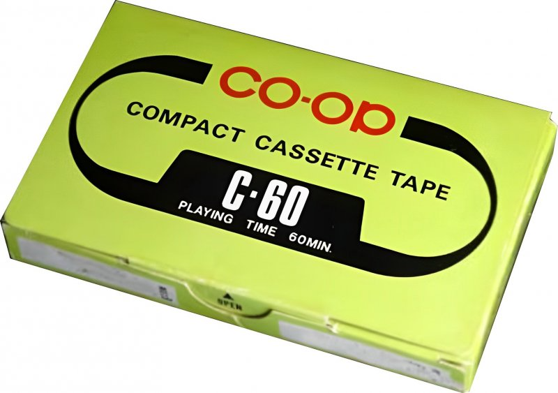 Compact Cassette: Maxell / Hitachi CO-OP -  60