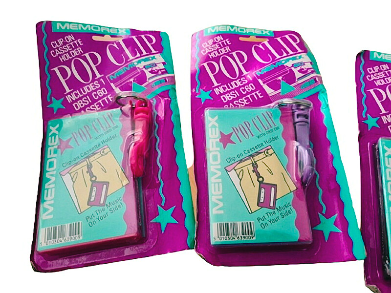 Compact Cassette Memorex dBS I 60 "Pop Clip" Type I Normal Europe