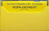 Compact Cassette AGFA 60 Type I Normal 1972 Germany