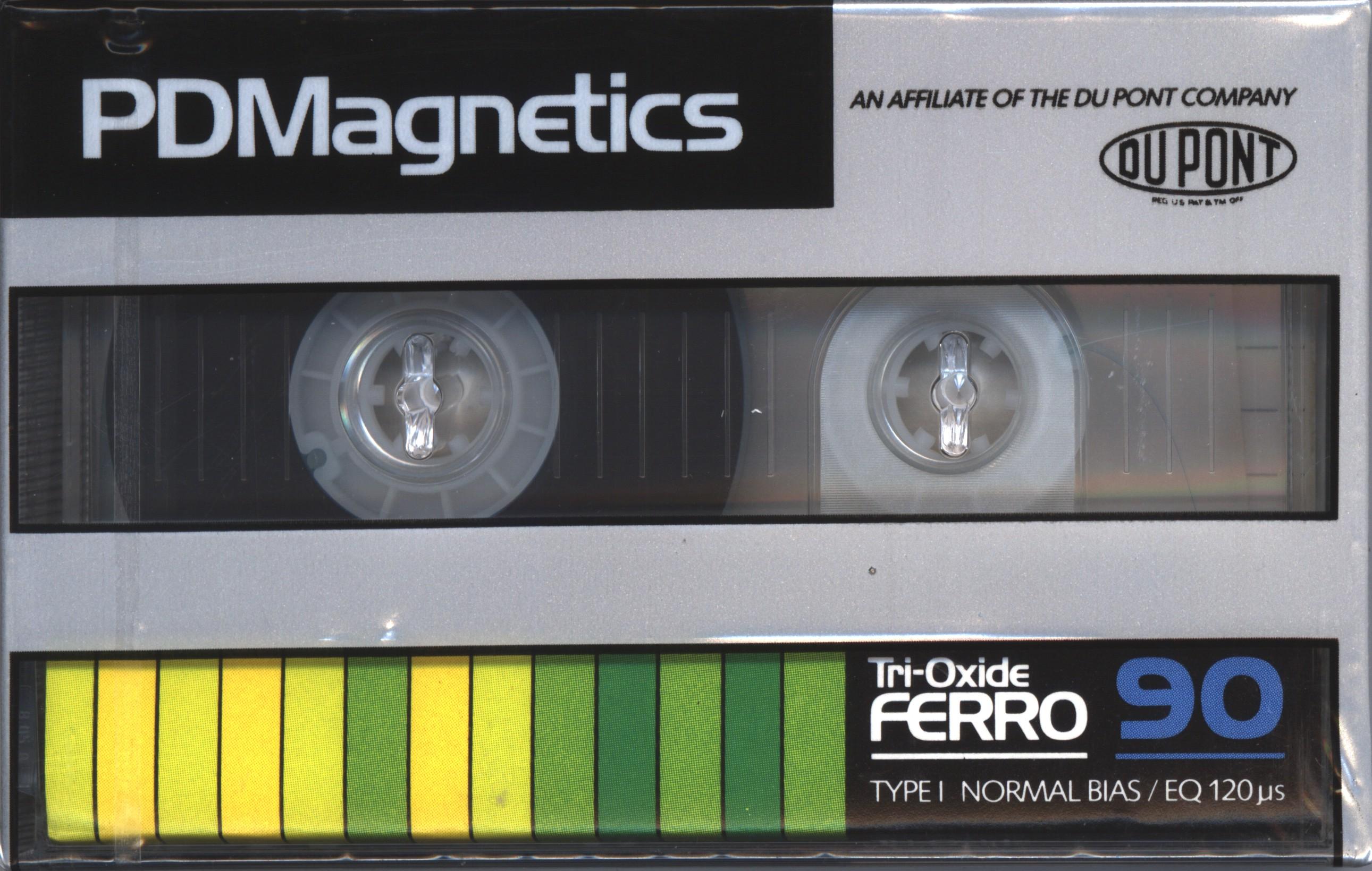 Compact Cassette PDM Tri-Oxide Ferro 90 Type I Normal 1983 Europe