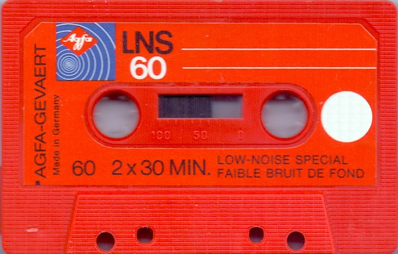 Compact Cassette: AGFA  - LNS 60