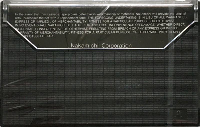 Compact Cassette:  Nakamichi - EX II 60