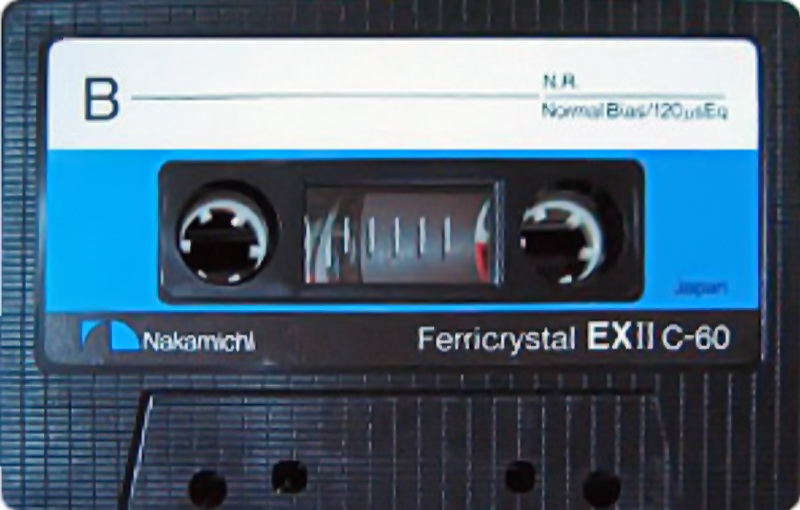 Compact Cassette:  Nakamichi - EX II 60