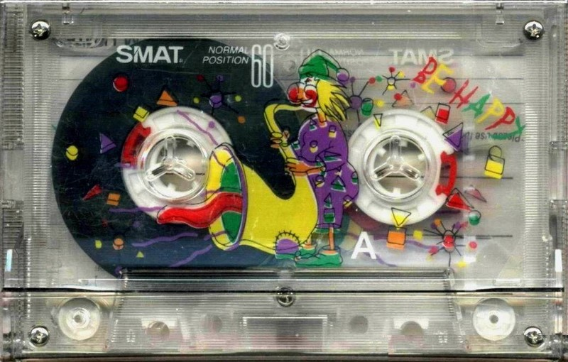 Compact Cassette Smat Art 60 "Be Happy" Type I Normal 1994 South Korea