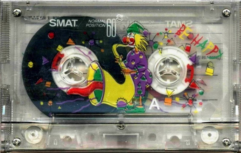 Compact Cassette: Sunkyong Magnetic Limited (SKM) Smat - Be Happy 60