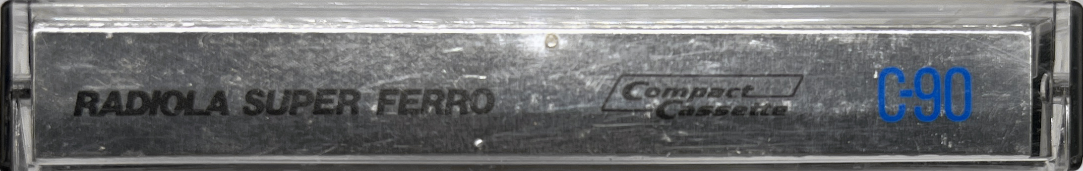 Compact Cassette Radiola Super Ferro 90 Type I Normal 1978 Europe