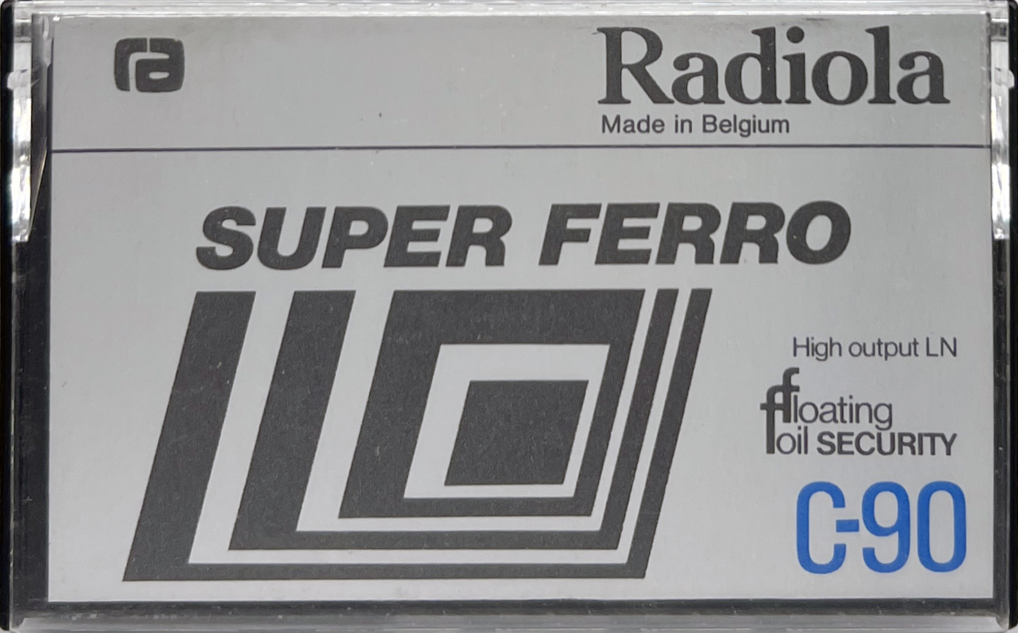 Compact Cassette Radiola Super Ferro 90 Type I Normal 1978 Europe