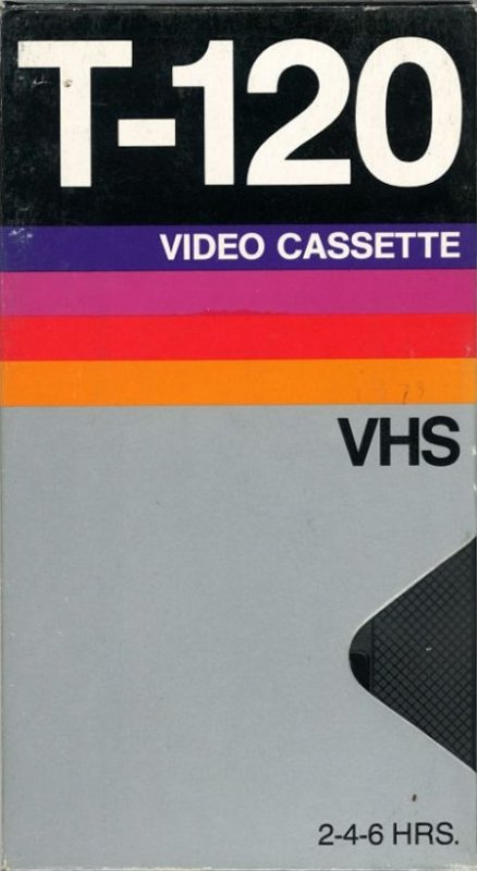 VHS, Video Home System Walmart 120 Type I Normal USA