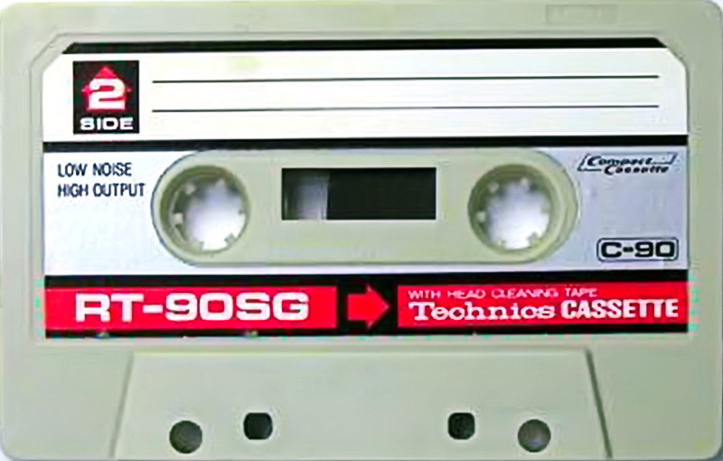 Compact Cassette Technics SG 90 "RT-90SG" Type I Normal 1974 Japan