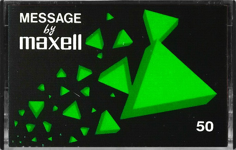 Compact Cassette: Maxell / Hitachi Maxell - Message 50