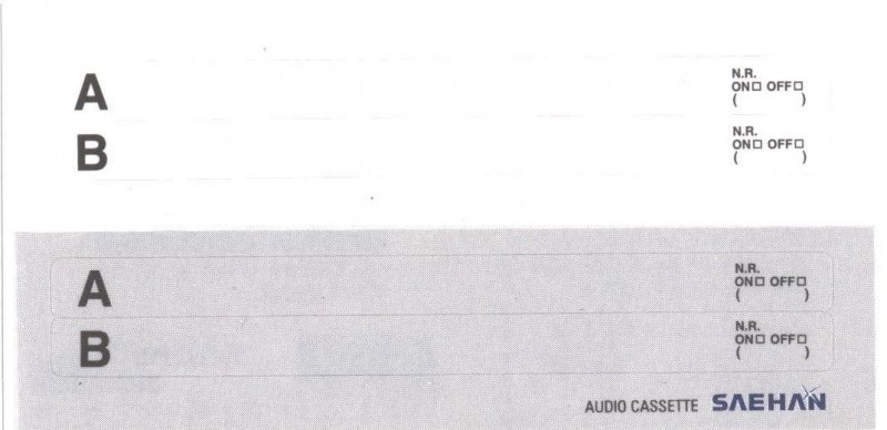 Compact Cassette Saehan MD 90 Type I Normal 1998 South Korea