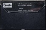 Compact Cassette Universum Super 90 Type II Chrome 1981 Europe
