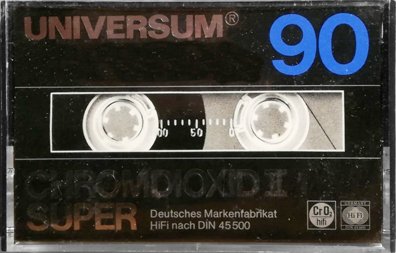 Compact Cassette:  Universum - Chromdioxid II Super 90