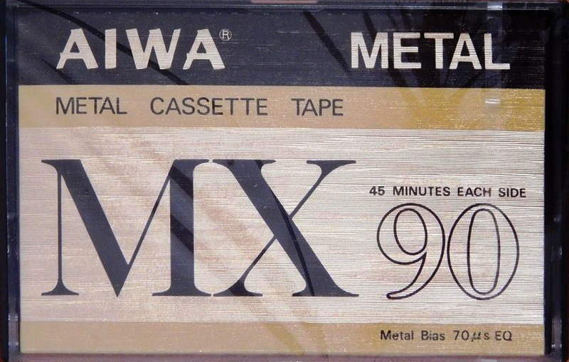 Compact Cassette:  Aiwa - MX 90