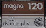 Compact Cassette Magna Dynamic Plus 120 "white" Type I Normal 1980 Europe