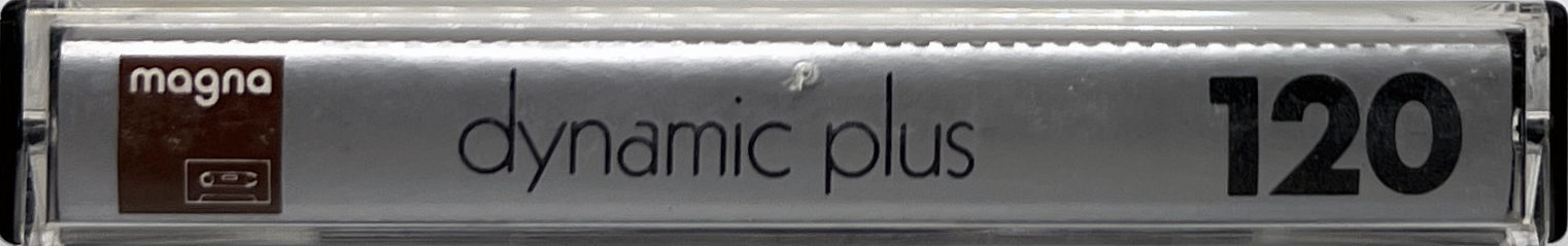 Compact Cassette Magna Dynamic Plus 120 "white" Type I Normal 1980 Europe
