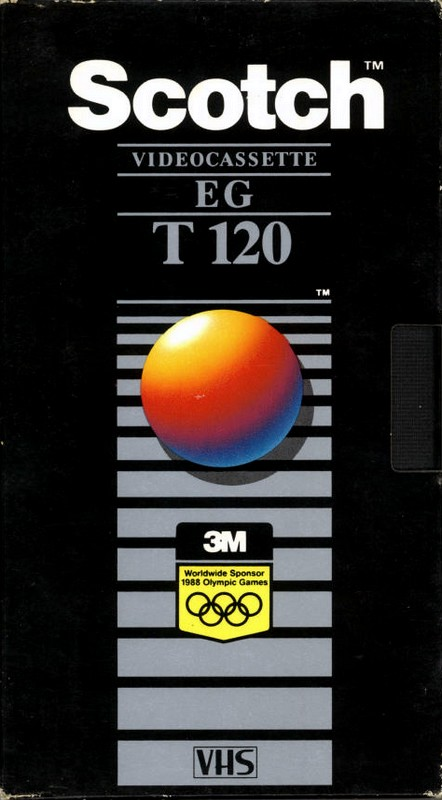 VHS, Video Home System Scotch EG 120 Type I Normal 1988 USA