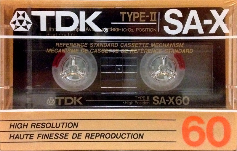 Compact Cassette: TDK  - SA-X 60