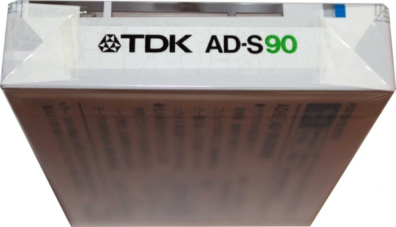 Compact Cassette TDK AD-S 90 Type I Normal 1984 Japan