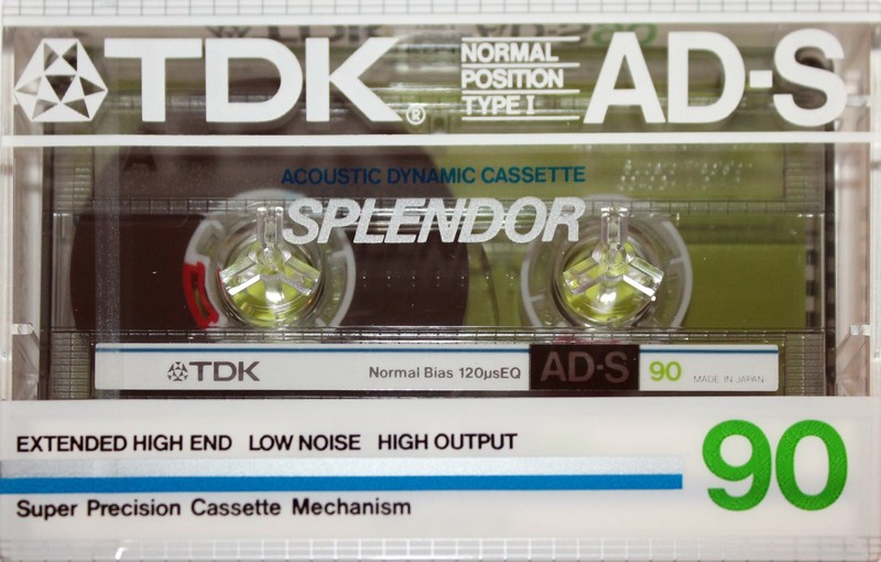 Compact Cassette: TDK  - AD-S 90