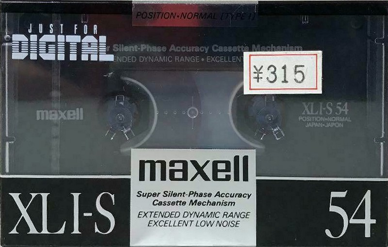 Compact Cassette: Maxell / Hitachi Maxell - XLI-S 54