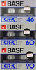 Compact Cassette BASF CR-X 46 Type II Chrome 1982 Japan