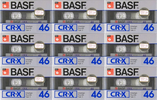 Compact Cassette BASF CR-X 46 Type II Chrome 1982 Japan