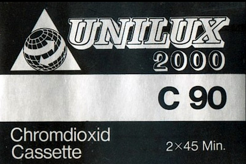 Compact Cassette Unilux 2000 90 Type II Chrome Germany
