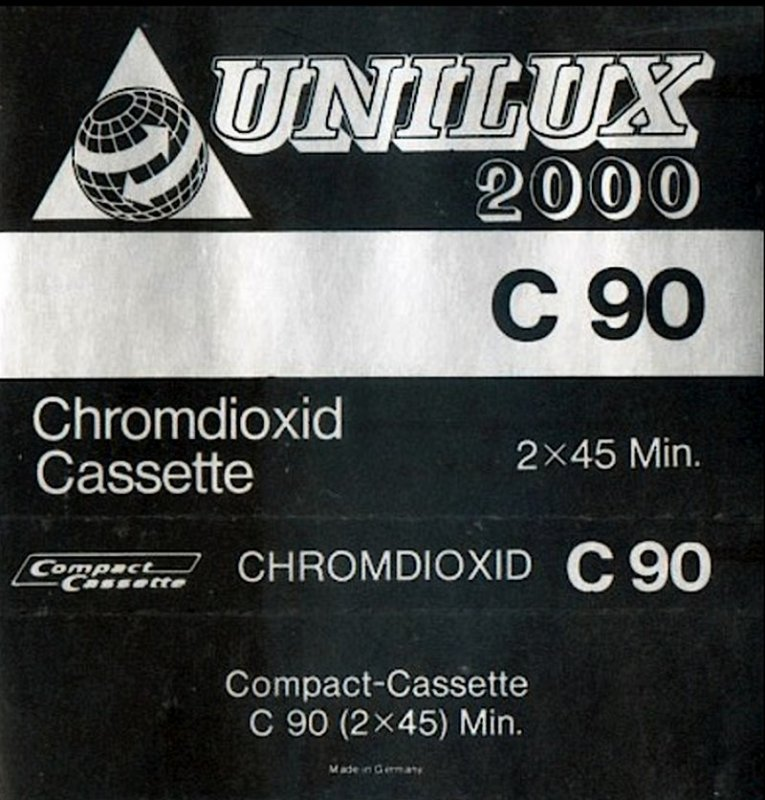 Compact Cassette: Unknown Unilux 2000 -  90