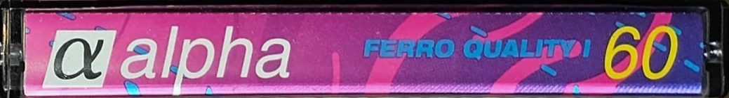 Compact Cassette Alpha 60 Type I Normal Germany